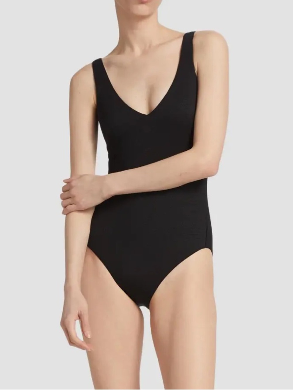 SPANX Pique Shaping One Piece Swimsuit